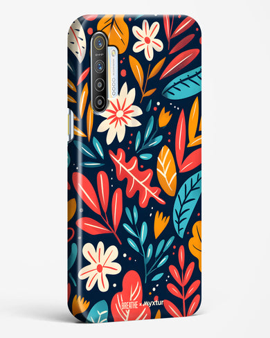 Bold Garden Bloom [BREATHE] Hard Case Phone Cover (Realme)