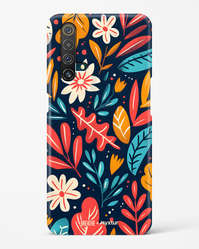 Bold Garden Bloom [BREATHE] Hard Case Phone Cover (Realme)