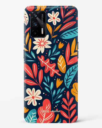 Bold Garden Bloom [BREATHE] Hard Case Phone Cover (Realme)