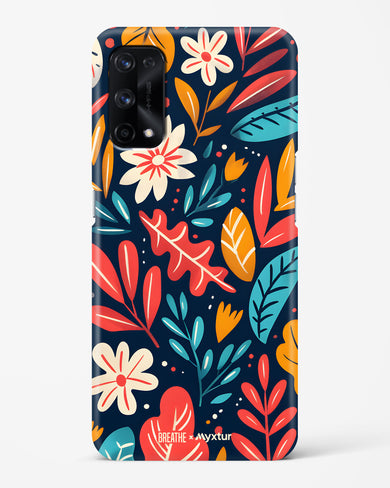 Bold Garden Bloom [BREATHE] Hard Case Phone Cover (Realme)