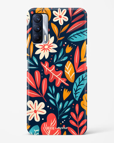 Bold Garden Bloom [BREATHE] Hard Case Phone Cover (Realme)