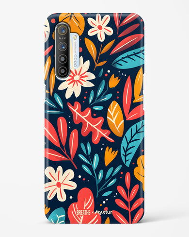 Bold Garden Bloom [BREATHE] Hard Case Phone Cover (Realme)