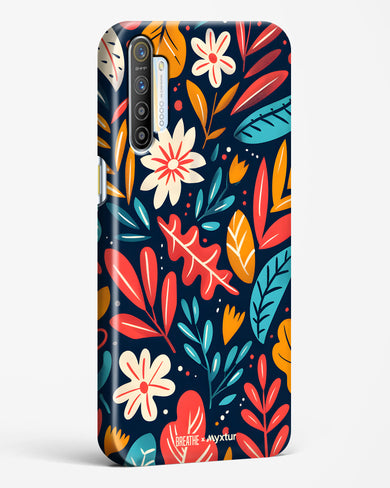 Bold Garden Bloom [BREATHE] Hard Case Phone Cover (Realme)