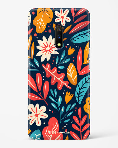 Bold Garden Bloom [BREATHE] Hard Case Phone Cover (Realme)