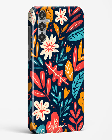 Bold Garden Bloom [BREATHE] Hard Case Phone Cover (Samsung)