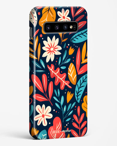 Bold Garden Bloom [BREATHE] Hard Case Phone Cover (Samsung)