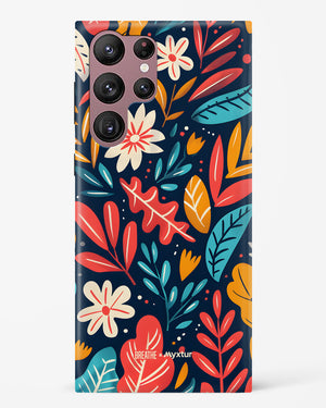 Bold Garden Bloom [BREATHE] Hard Case Phone Cover (Samsung)
