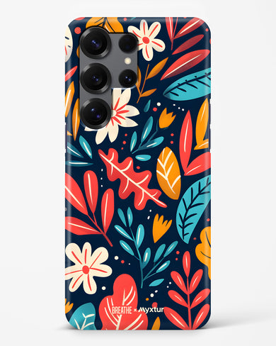 Bold Garden Bloom [BREATHE] Hard Case Phone Cover (Samsung)