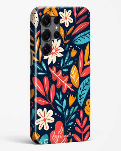 Bold Garden Bloom [BREATHE] Hard Case Phone Cover (Samsung)