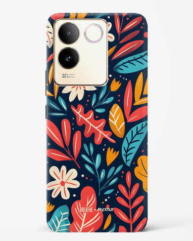 Bold Garden Bloom [BREATHE] Hard Case Phone Cover (Vivo)