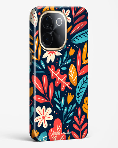 Bold Garden Bloom [BREATHE] Hard Case Phone Cover (Vivo)