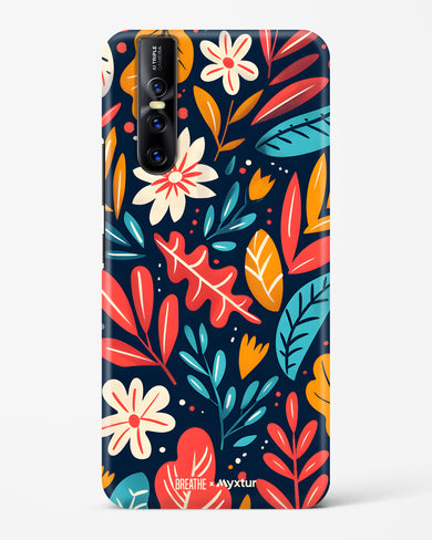 Bold Garden Bloom [BREATHE] Hard Case Phone Cover (Vivo)