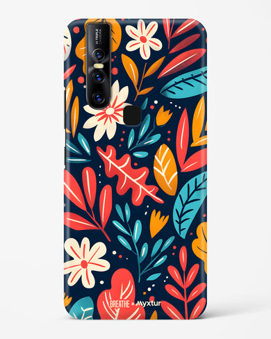 Bold Garden Bloom [BREATHE] Hard Case Phone Cover (Vivo)