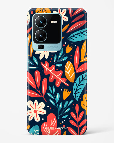 Bold Garden Bloom [BREATHE] Hard Case Phone Cover (Vivo)