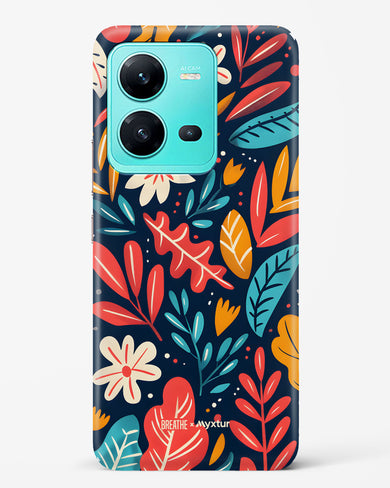 Bold Garden Bloom [BREATHE] Hard Case Phone Cover (Vivo)