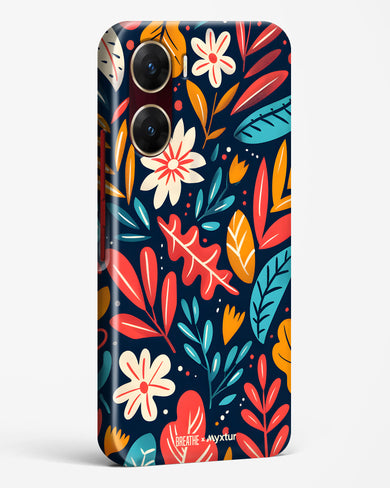 Bold Garden Bloom [BREATHE] Hard Case Phone Cover (Vivo)