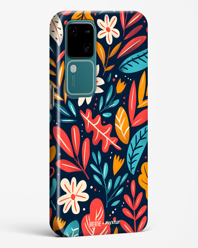 Bold Garden Bloom [BREATHE] Hard Case Phone Cover (Vivo)
