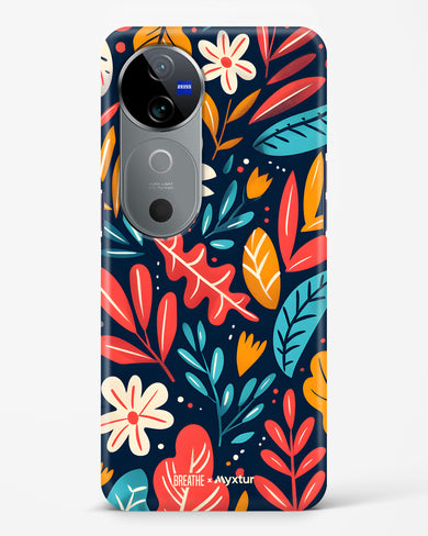 Bold Garden Bloom [BREATHE] Hard Case Phone Cover (Vivo)