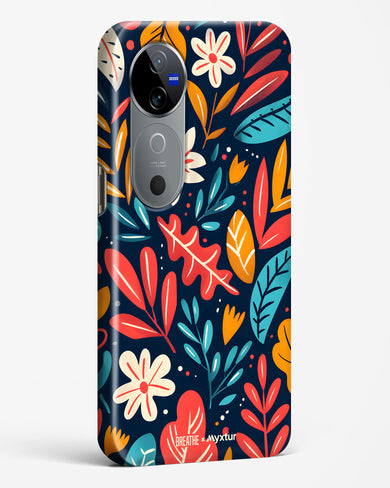 Bold Garden Bloom [BREATHE] Hard Case Phone Cover (Vivo)