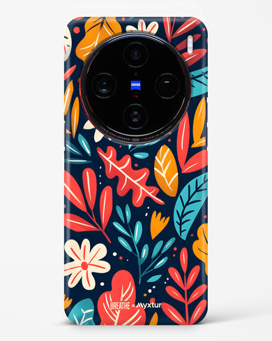 Bold Garden Bloom [BREATHE] Hard Case Phone Cover (Vivo)