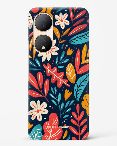 Bold Garden Bloom [BREATHE] Hard Case Phone Cover (Vivo)