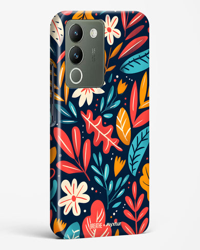 Bold Garden Bloom [BREATHE] Hard Case Phone Cover (Vivo)