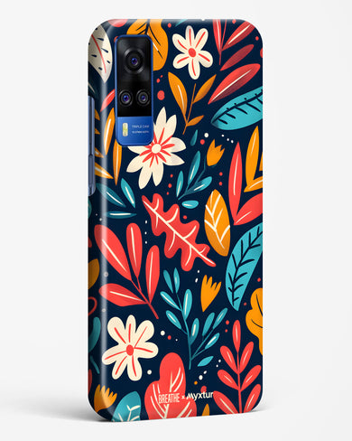 Bold Garden Bloom [BREATHE] Hard Case Phone Cover (Vivo)