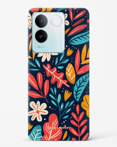 Bold Garden Bloom [BREATHE] Hard Case Phone Cover (Vivo)