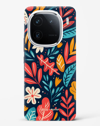 Bold Garden Bloom [BREATHE] Hard Case Phone Cover (Vivo)