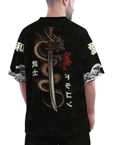 Katana Infusion Oversized-T-Shirt [BREATHE]