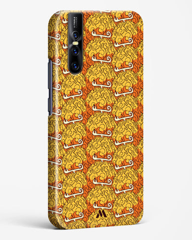 Mera Mera Devil Fruit Hard Case Phone Cover (Vivo)