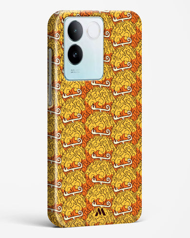 Mera Mera Devil Fruit Hard Case Phone Cover (Vivo)