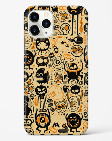 Hungry Monsters Hard Case Phone Cover (Apple)