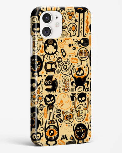 Hungry Monsters Hard Case Phone Cover (Apple)