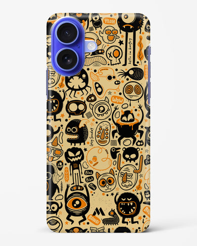 Hungry Monsters Hard Case Phone Cover (Apple)