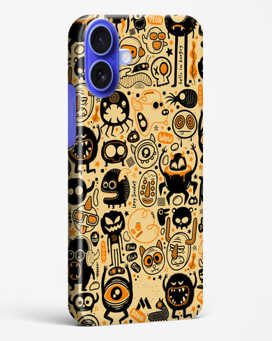 Hungry Monsters Hard Case Phone Cover (Apple)