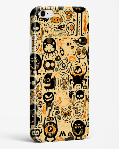 Hungry Monsters Hard Case Phone Cover (Apple)