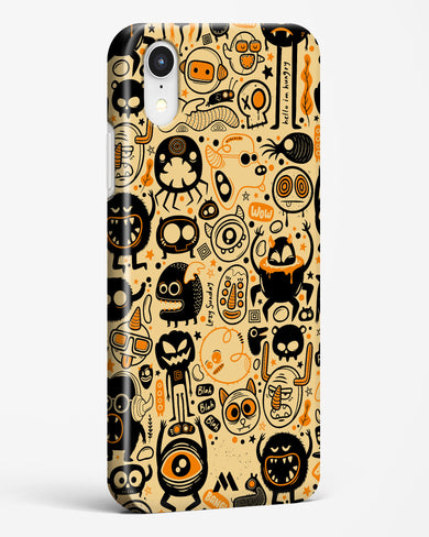 Hungry Monsters Hard Case Phone Cover (Apple)