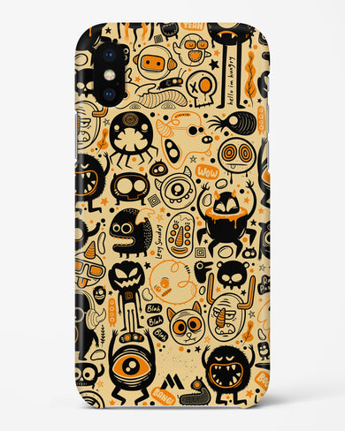 Hungry Monsters Hard Case Phone Cover (Apple)