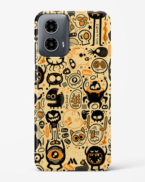 Hungry Monsters Hard Case Phone Cover (Motorola)