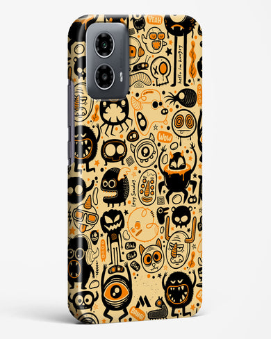 Hungry Monsters Hard Case Phone Cover (Motorola)