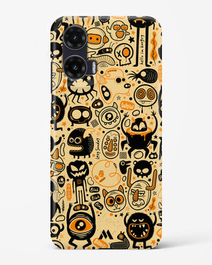 Hungry Monsters Hard Case Phone Cover (Motorola)