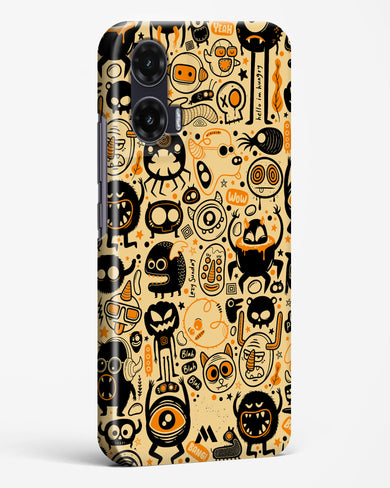 Hungry Monsters Hard Case Phone Cover (Motorola)