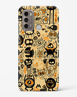 Hungry Monsters Hard Case Phone Cover (Motorola)
