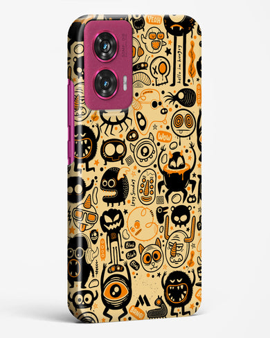 Hungry Monsters Hard Case Phone Cover (Motorola)