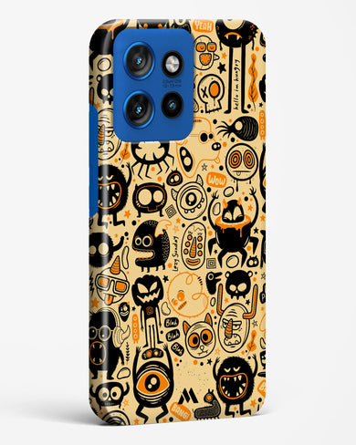 Hungry Monsters Hard Case Phone Cover (Motorola)
