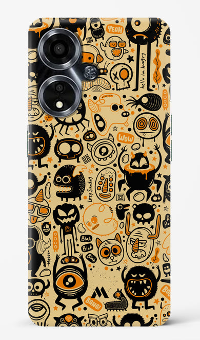 Hungry Monsters Hard Case Phone Cover (Oppo)