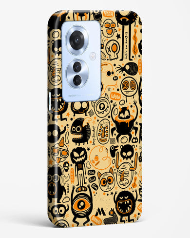 Hungry Monsters Hard Case Phone Cover (Oppo)
