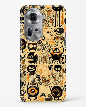 Hungry Monsters Hard Case Phone Cover (Oppo)