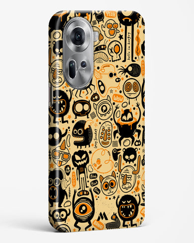 Hungry Monsters Hard Case Phone Cover (Oppo)